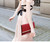 3 in 1 Leather Women Large Tote Bags Shoulder Bag Messenger Bag Purse(Pink)