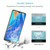 For Tecno Spark 7 50 PCS 0.26mm 9H 2.5D Tempered Glass Film