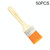 50 PCS Nylon Hair Painting Brush Oil Watercolor Water Powder Paint Brushe(5)