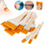 50 PCS Nylon Hair Painting Brush Oil Watercolor Water Powder Paint Brushe(11)