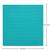 32*32 Small Particle DIY Building Block Bottom Plate 25.5*25.5 cm Building Block Wall Accessories Toys for Children(Light Blue)