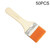 50 PCS Nylon Hair Painting Brush Oil Watercolor Water Powder Paint Brushe(9)