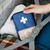 5 PCS Function Portable First Aid Kit Travel Emergency Drug Cotton Fabric Medicine Bag Pill Case Splitters Box(Blue)