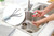 Metal Wire Brush Hand Kitchen Sink Cleaning Hook Sewer Dredging Device