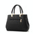 Women Luxury Tote Plum Blossom Bow Sweet Messenger Bag(Black)