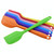 Kitchen Silicone Cream Cake Spatula Mixing Scraper Brush Butter Mixer Brushes Baking Tool Kitchenware(Red)