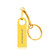 MicroDrive 32GB USB 2.0 Metal Waterproof High Speed U Disk(Gold)