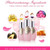 3 PCS Transparent Changed Color Moisturizer Jelly Flower Long-lasting Lipbalm(rose red)