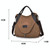Simple Women Bag Large Capacity Bag Travel Hand Bags for Women Female Handbag Designers Shoulder Bag(khaki)