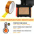 High Temperature Heat Resistant Tape Thermal Insulation Tape Polyimide Adhesive Insulating Adhesive 3D Printing Board Protection Tape(30mm)