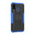 Tire Texture TPU+PC Shockproof Phone Case for Galaxy A50 / A20 / A30, with Holder (Blue)