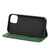 For iPhone 13 Pro Skin Feel Splicing Leather Phone Case (Green)