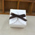 10 PCS Retro Mini Kraft Paper Box DIY Wedding Favor Gift Box Small Cake Box(White)