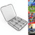12 in 1 Box Memory Card Holder Box for Nintendo Switch(Silver)