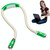 Portable U-shaped LED Flexible Handsfree Hug Neck Reading Book Lamp Torch(Green)