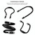 Portable U-shaped LED Flexible Handsfree Hug Neck Reading Book Lamp Torch(Green)