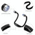 Portable U-shaped LED Flexible Handsfree Hug Neck Reading Book Lamp Torch(Green)