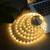 USB Power SMD 3528 Epoxy LED Strip Light Christmas Desk Decor Lamp for TV Background Lighting, Length:4m(Warm White)