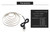 USB Power SMD 3528 Epoxy LED Strip Light Christmas Desk Decor Lamp for TV Background Lighting, Length:4m(Warm White)