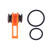 10 PCS/Bag Plastic Fishing Hook Keeper for Fishing Rod Pole Fishing Lures Bait  Safety Holder Fishing Tackle(Orange)