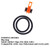 10 PCS/Bag Plastic Fishing Hook Keeper for Fishing Rod Pole Fishing Lures Bait  Safety Holder Fishing Tackle(Orange)
