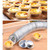 100pcs / Pack  Aluminum Foil Egg Tart Cup Cake Holder, Size: 7.5 x 4 x 2cm