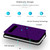 PINWUYO Full Coverage Waterproof Shockproof PC+TPU+PU Case for Galaxy S10+ (Blue)