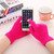 Winter Touch Screen Gloves Women Men Warm Stretch Knit Mittens Imitation Wool Thicken Full Finger Gloves(C-Dark Pink)