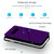 PINWUYO Full Coverage Waterproof Shockproof PC+TPU+PU Case for Galaxy S10e (Purple)