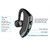 V9 Business Handsfree Wireless Bluetooth Headset CSR 4.1 with Mic for Driver Sport (Black)