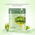3 PCS Skin Care Plant Facial Mask Moisturizing Oil Control Blackhead Remover Wrapped Mask Face Mask Face Care(Olive)