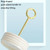 4232 Facial Cleanser Foamer Manual Portable Face Washing Foamer(White)