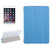 Silk Texture Horizontal Flip Leather Case with Three-Folding Holder for iPad Mini 2019 (Blue)