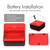 3 Button Mini Precision Magnetic Digital Tilt Box / Tilt Meter / Inclinometer(Red)