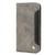 For iPhone 13 Pro Max Skin Feel Splicing Leather Phone Case (Grey)