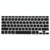 Keyboard Protector Silica Gel Film for MacBook Pro 13 / 15 & Air 13 (A1466 / A1502 / A1278 / A1286)(Black)