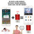 Richwell 3 in 1 32G Type-C + 8 Pin + USB 3.0 Metal Double Cover Push-pull Flash Disk with OTG Function(Silver)