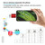 Richwell 3 in 1 64G Type-C + 8 Pin + USB 3.0 Metal Double Cover Push-pull Flash Disk with OTG Function(Silver)