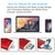 Richwell 3 in 1 64G Type-C + 8 Pin + USB 3.0 Metal Double Cover Push-pull Flash Disk with OTG Function(Silver)