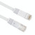 2m CAT6 Ultra-thin Flat Ethernet Network LAN Cable, Patch Lead RJ45 (White)