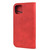 For iPhone 13 Pro Skin Feel Splicing Leather Phone Case (Red)