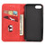 For iPhone SE 2022 / SE 2020 / 8 / 7 Skin Feel Splicing Leather Phone Case(Red)