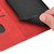 For iPhone 13 Pro Max Skin Feel Splicing Leather Phone Case (Red)