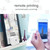 Peripage A6 Portable Inkless Pocket Thermal Bluetooth Printer(Blue)