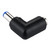 DC 5521 Male  to DC  5521 Female Connector Power Adapter for Laptop Notebook, 90 Degree Right Angle Elbow