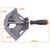 Aluminum Single Handle 90 Degree Right Angle Clamp Angle Clamp Woodworking Frame Clip Right Angle Folder Tool