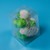 10 Bulbs LED Cute Easter Eggs Decorative Lamp Holiday Decorative Light Bulbs (Yellow Light)