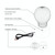 European Globe Style 3D Touch Switch Control LED Light , 7 Colour Discoloration Creative Visual Stereo Lamp Desk Lamp Night Light