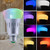 JH-G05 E27 7W WiFi Smart LED Light Bulb, 6000K+RGB 600LM Works with Alexa & Google Home, AC 175-255V(Silver)