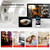 ESCAM QP137 2MP HD 1080P 360 Degree Panoramic Bluetooth Speaker Bulb IP Camera, E27, WiFi, Motion Detection,(White)